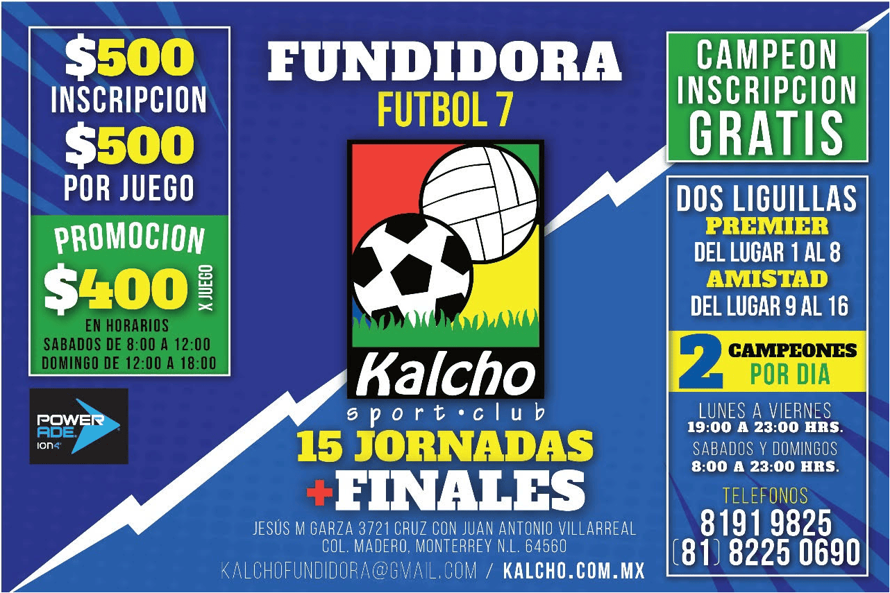 Convocatoria Kalcho Fundidora